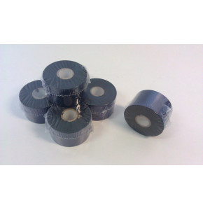 Carton de 6 rouleaux de ruban de transfert thermique noir  - 92308 doses / carton