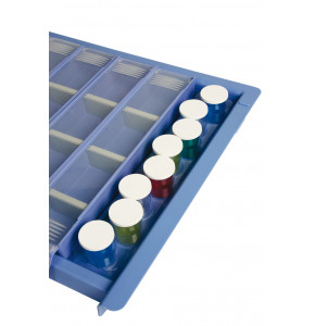 Grille alvéolée pour 8 gobelets H41 mm