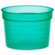 Green cup 30ml - H32 mm - WITHOUT COVER
