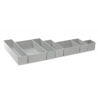 Selectif cups for plastic boxes S/28 grey
