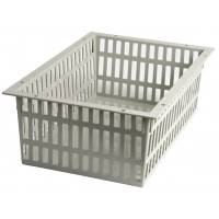 Grey ABS basket - 600 x 400 x 200