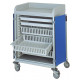 Multipurpose trolley chamusa 1 - capacity 5 bins 600x400x100