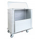 CHACOL 4500 trolley with rubber bumper - inside dimensions 1300x700x1085