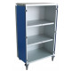 Large volume laundry trolley with 2 doors - CHALIN 4000