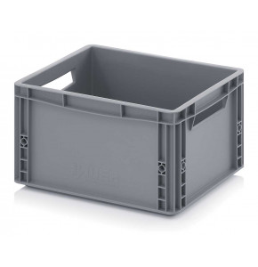 Bac plein euro-norme BP4220 - 400 x 300 x 220 mm - Poignées ouvertes