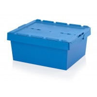 Blue attached lid container KMB 832
