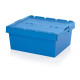 Blue attached lid container KMB 832
