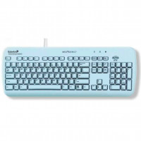 Wired AZERTY Keyboard 105 keys IP65 - MEDIGENIC