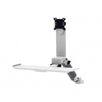 Support arm with VESA mounting - Foldable keyboard support 580 x 200 mm - Multidirectional arm with extension