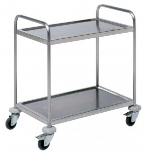 Lightweight stainless steel dismantling trolleys ECO