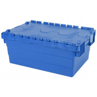 Attached crocodile lid container - 600x400xH250mm