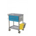 Mdose nursing trolley - 2 drawers - Blue