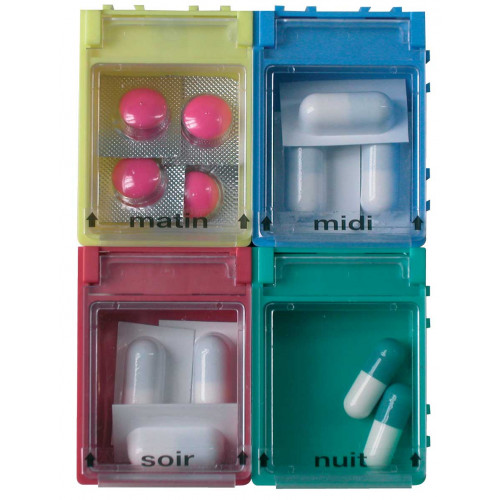 Boîte de rangement médicale pour médicaments à domicile, boîtes à