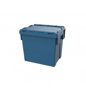 Attached crocodile lid container - 400x300xH356 mm
