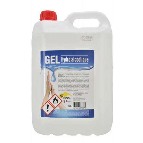 Gel hydroalcoolique 5L - Scalp