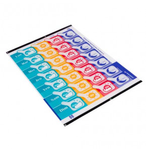 Pack of 200 PDA DOM sealing labels