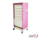Mobile Curtain Cabinet with Centralized Key Lock - 15 Slides