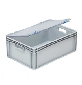 Bin 600 x 400 x 235 with integrated lid