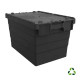 Plastic container for transport - ALC - 600x400xH365 - Black