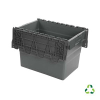 Plastic container for transport - ALC - Grey - 600x400xH416