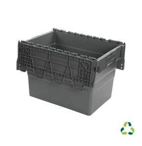 Plastic container for transport - ALC - Grey - 600x400xH416