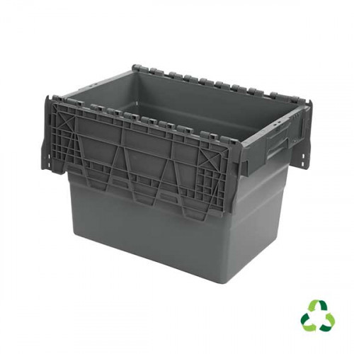 Plastic container for transport - ALC - Grey - 600x400xH416