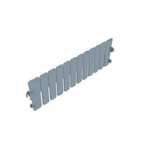 Séparateur panier ABS bleu - 400x100 mm