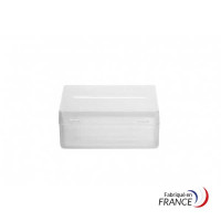 Boîte à charnières V30-1 - PP naturel - dim. int. 56 x 45 x 12 mm