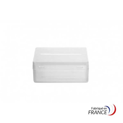 Boîte à charnières V30-1 - PP naturel - dim. int. 56 x 45 x 12 mm