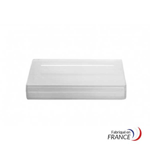 Boîte à charnières V30-7 - PP naturel - dim. int. 71 x 37 x 17 mm