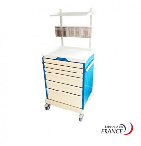 NOVELO care and anaesthesia trolley - 10 rails