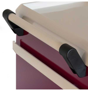 Poignée de guidage gauche pour chariot médical