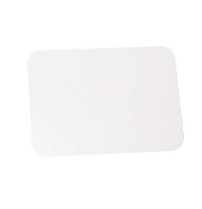 Pack of 50 white PVC label holders
