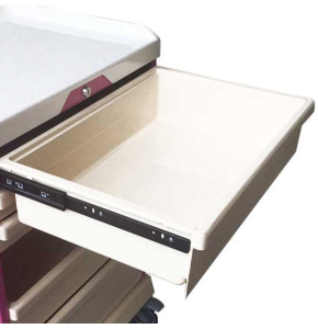 Moyen tiroir jointif sur glissières télescopiques