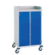 3-tier laundry trolley with doors - CHALIN 50/2