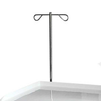 Stainless steel drip stand for NOVELO trolley