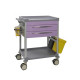 Chariot de soins Mdose - 2 tiroirs - Lilas