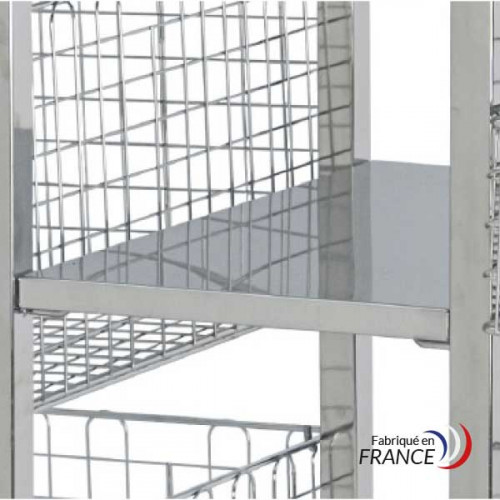 Tablette centrale pour chariot triple - 54x31 cm