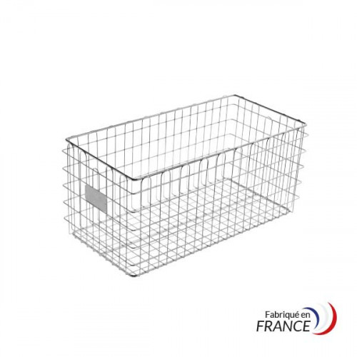 Panier filaire inox 600 x 300 x 300