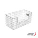 Panier filaire inox échancré - 600 x 300 x 300