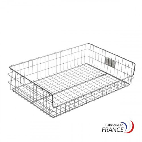 Panier filaire inox 600 x 400 x 150 échancré