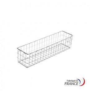 Stainless steel wire basket 600 x 150 x 150
