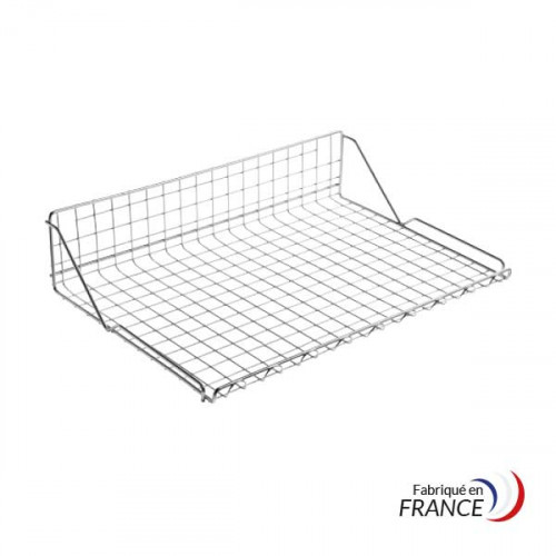 Etagère filaire inox 600 x 385