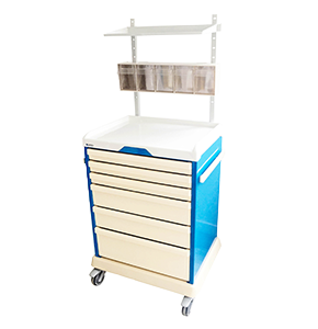 Anaesthetic and treatment trolleys